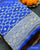 Traditional Khadi Georgette Blue Banarasi Bandhani Saree