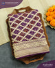 Traditional Khadi Georgette Brinal Color Banarasi Bandhani Saree