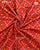 Traditional Buttonful Design Red Single Ikat Rajkot Patola Dupatta