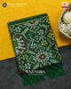 Exclusive Chabadi Elephant Design Green Ikat Rajkot Patola Dupatta