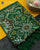 Exclusive Chabadi Elephant Design Green Ikat Rajkot Patola Dupatta