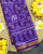 Exclusive Chabadi Hathi Purple Single Ikat Rajkot Patola Saree