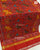 Traditional 4 Figure Red Orange Ikat Rajkot Patola Dupatta