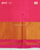 Traditional Chanda Design Pink and Blue Single Ikat Rajkot Patola Saree