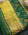 Traditional Chanda Design Green Single Ikat Rajkot Patola Saree