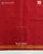 Traditional Flower Design Red Maroon Ikat Rajkot Patola Saree