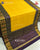 Exclusive Gala Border Purple and Yellow Single Ikat Rajkot Patola Saree