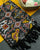 Exclusive Navratna Design Black Semi Double Ikat Rajkot Patola Dupatta