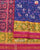 Traditional Hathi Popat Pink and Blue Single Ikat Rajkot Patola Saree