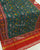 Traditional Hathi Popat  Sea Green Ikat Rajkot Patola Dupatta