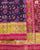 Traditional Laheriya Hathi Popat Pink Purple Single Ikat Rajkot Patola Saree