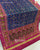 Traditional Manekchowk Pink and Rama Blue Single Ikat Rajkot Patola Saree