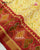 Traditional Manekchowk Design Off-white Red Single Ikat Rajkot Patola Saree