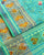 Traditional Navratna Design Light Green Single Ikat Rajkot Patola Saree