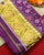 Traditional Navratna Purple Single Ikat Rajkot Patola Saree