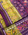 Traditional Navratna Purple Single Ikat Rajkot Patola Saree