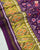 Traditional Navratna Purple Single Ikat Rajkot Patola Saree