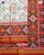 Traditional Navratna Design Red and White Twill Ikat Rajkot Patola Saree