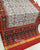 Traditional Navratna Design Red and White Twill Ikat Rajkot Patola Saree