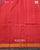 Traditional Navratna Design Red and White Twill Ikat Rajkot Patola Saree