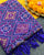 Exclusive Panchanda Design Blue Ikat Rajkot Patola Dupatta