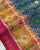 Traditional Panchanda Pink and Rama Blue Single Ikat Rajkot Patola Saree