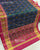 Traditional Panchanda Pink and Rama Blue Single Ikat Rajkot Patola Saree