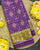 Traditional Panchanda Design Purple Single Ikat Rajkot Patola Saree