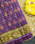 Traditional Panchanda Design Purple Single Ikat Rajkot Patola Saree