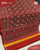 Traditional Panchanda Design Red Maroon Ikat Rajkot Patola Saree