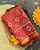 Traditional Panchanda Design Red Single Ikat Rajkot Patola Saree