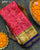 Traditional Navratna Design Peach and Blue Single Ikat Rajkot Patola Saree