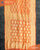 Traditional Khadi Georgette Peach Color  Banarasi Bandhani Saree