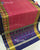 Traditional Buttonful Design Pink and Blue Single Ikat Rajkot Patola Saree