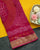 Strawberry Pink Pure Georgette Handloom Banarasi Bandhani Dupatta