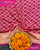 Traditional Khadi Georgette Pink Banarasi Bandhani Saree