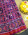 Traditional 4 Figure Pink and Purple Ikat Rajkot Patola Saree