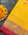 Exclusive Gala Border Pink and Yellow Single Ikat Rajkot Patola Saree