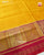 Exclusive Gala Border Pink and Yellow Single Ikat Rajkot Patola Saree