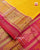 Exclusive Gala Border Pink and Yellow Single Ikat Rajkot Patola Saree