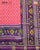 Exclusive Sakali Design Purple Peach Single Ikat Rajkot Patola Saree