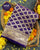 Traditional Khadi Georgette Purple Banarasi Bandhani Saree