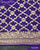 Traditional Khadi Georgette Purple Banarasi Bandhani Saree