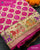 Exclusive Raja Rani Palav Pure Georgette Banarasi Bandhani Saree