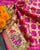 Exclusive Raja Rani Palav Pure Georgette Banarasi Bandhani Saree