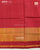 Traditional Elephant and Parrot Motif Red and Green Single Ikat Rajkot Patola Saree