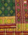 Traditional Panchanda Design Red and Green Single Ikat Rajkot Patola Saree