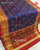 Exclusive Star Design Red and Blue Single Ikat Rajkot Patola Saree